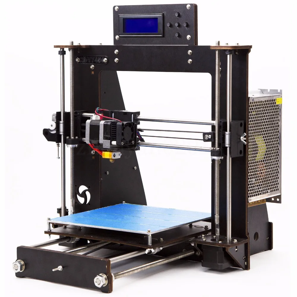 2020 Модернизированный полный качественный высокоточный Reprap Prusa i3 DIY 3D принтер MK8