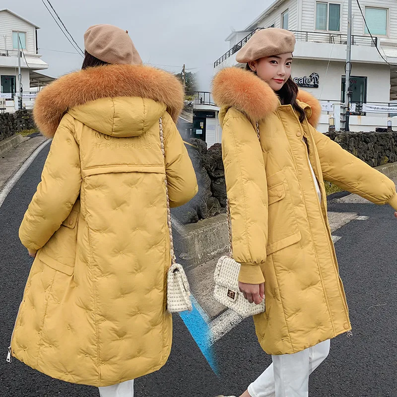 

Down Jacket Cotton-padded Clothes Women's Winter Thick Gold Velvet 2018 Europe And America New Style Cotton-padded Clothes Versa