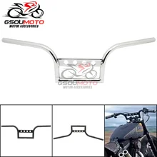 Мотоцикл Универсальный 25 мм рукоятка для Harley Sportster XL 883 1200X48 72 Dyna Softail FLST FXST Chopper Bobber Cruiser