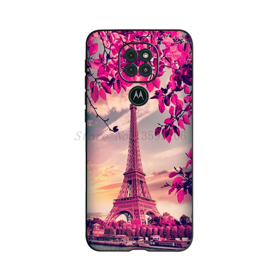 Floral Printed Soft Silicone Phone Cover