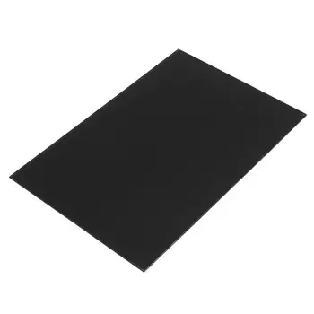 

Guitar Bass Pickguard Sheet Scratch Plate Blank Material 1 Ply Black 43 x 29 cm