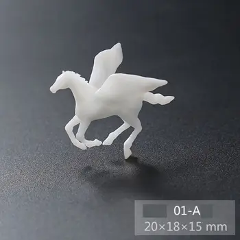 

Silicone Mini Holy Flying Horse Modeling Resin Mold Landspace Fillings Resin Jewelry Fillings Resin Casting Art Craft