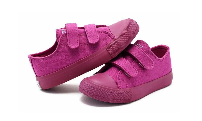 Однотонная детская обувь для малышей; 5 цветов; детская обувь; брендовая модная тканевая парусиновая обувь для мальчиков и девочек; вулканизированные детские кроссовки