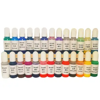 

26 Colors Epoxy Pigment UV Resin Coloring Dye Liquid Colorant Glitter Fillings Handmade Jewelry Making DIY Crafts Accessories