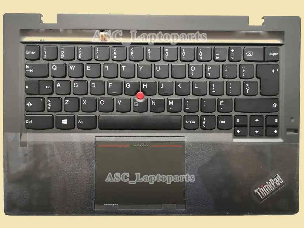 Teclado Latina Hispano Checo Português Reino Unido Canadá para Lenovo Thinkpad x1 Carbono Gen 2014 Teclado Retroiluminado e Descanso para as Mãos - Imagem 2