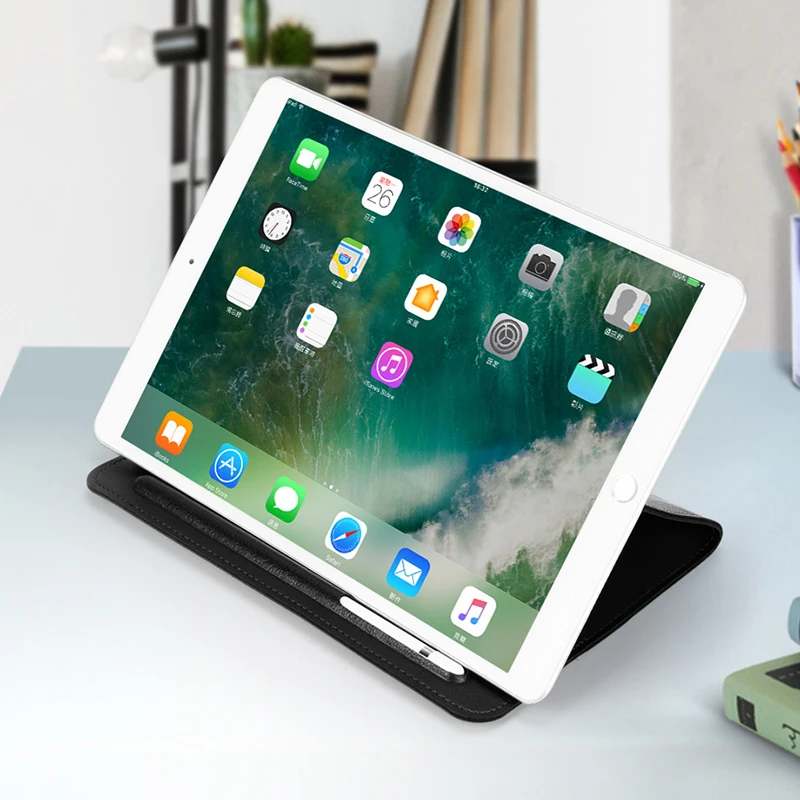 Складной Премиум чехол из искусственной кожи PU для IPad Pro 12,9, чехол-сумка с карандашом для IPad Pro 12,9