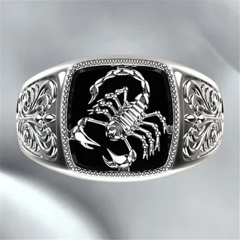 Bague scorpion argent