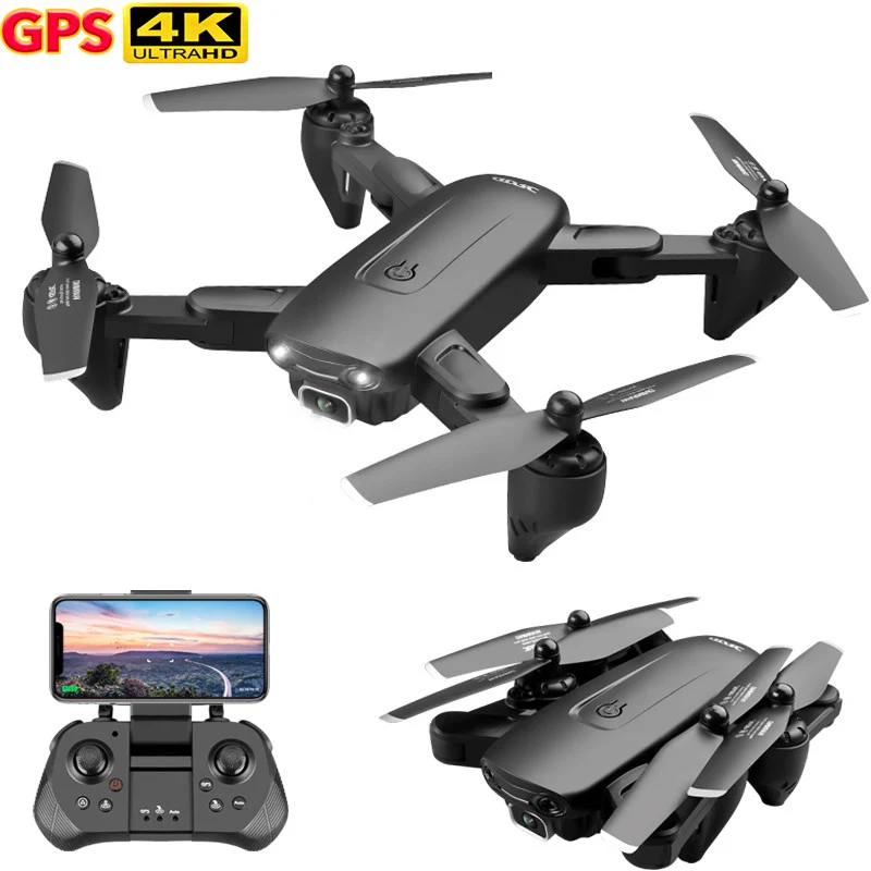 Dron F6 con cámara 4K, HD, FPV, con Follow Me, 5G, WiFi, flujo óptico, plegable, RC, Quadcopter profesional