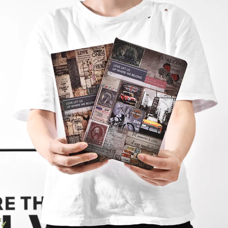 Винтажный Ретро блокнот ежедневник 2020 в твердом переплете Дневник для