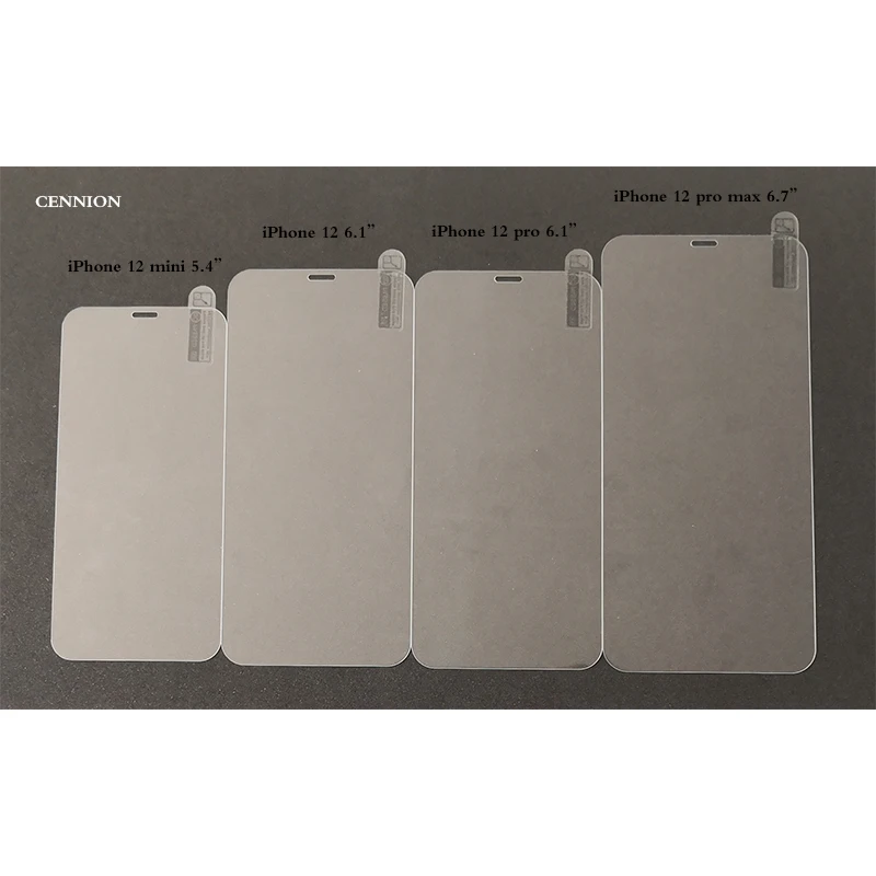 3 in 1 packaging 0.3mm 9H Premium Tempered Glass Screen Protector for iPhone 12 mini 5.4 6.1 pro max 6.7 inch XR Xs X 8 7 300pcs