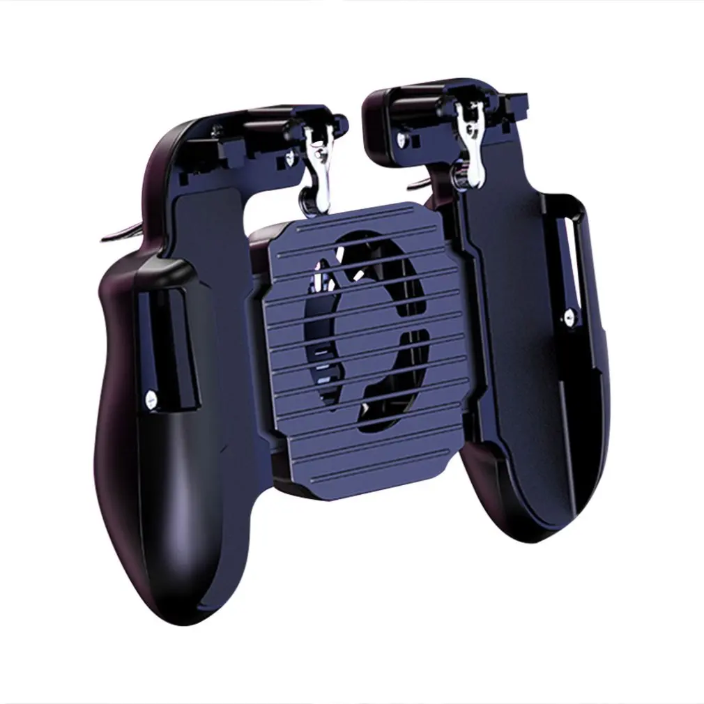  GamePad Pubg Controller Trigger Cooler Cooling Fan Fire PUBG Mobile Game Controller Joystick Metal 