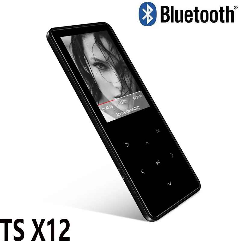 Bluetooth MP3 плеер встроенный динамик Портативный Спорт Мини с 2,4 дюймов экран Поддержка FM, запись, электронная книга, часы