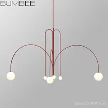 Plafonnier Suspendu au design nordique minimaliste, Luminaire décoratif d'intérieur, idéal pour un salon, un café ou un Loft