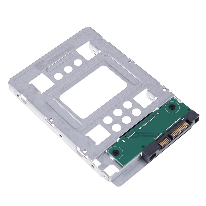 

1pc harddisk box 2.5" Ssd Sas To 3.5" Sata Hard Disk Drive Hdd Adapter Caddy Tray Hot Swap Plug