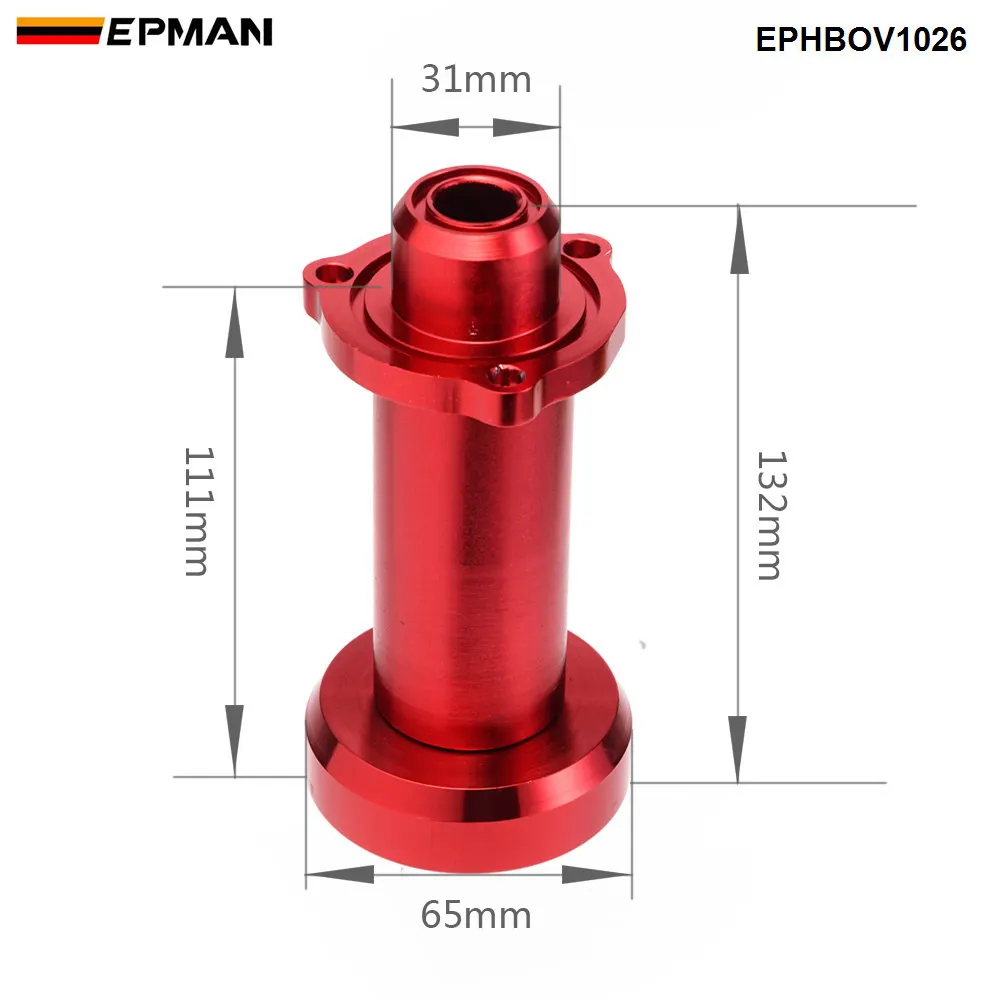 Epman Jdm Заготовка алюминиевый предохранительный клапан адаптер/SQV SSQV BOV для Ford Mondeo/Evoque/Focus ST 2013 UP EPHBOV1026