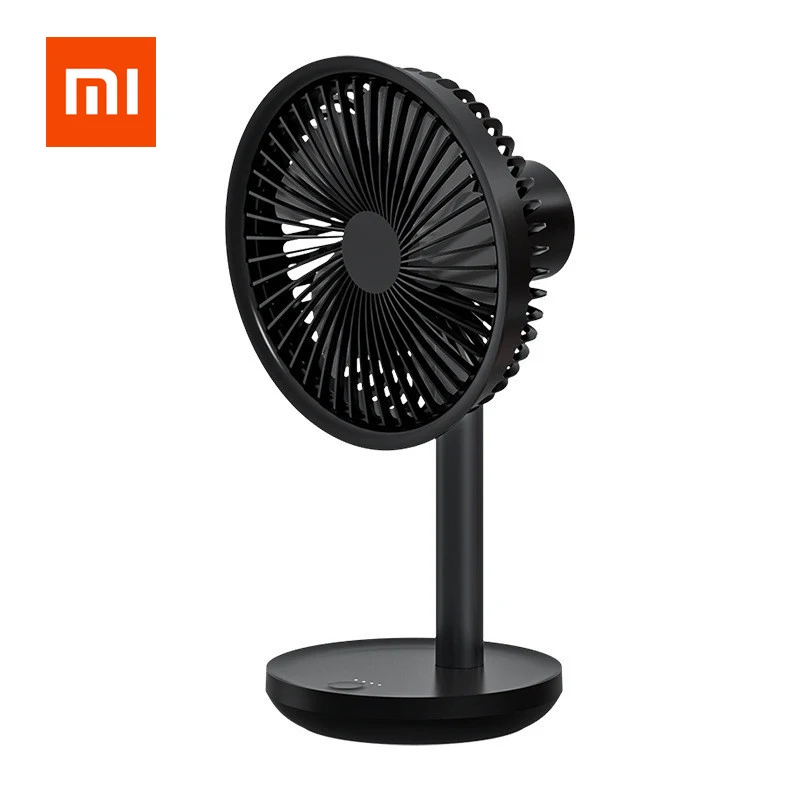 XIAOMI MIJIA SOLOVE настольный мини вентилятор портативный стоячий Type C usb Перезаряжаемый