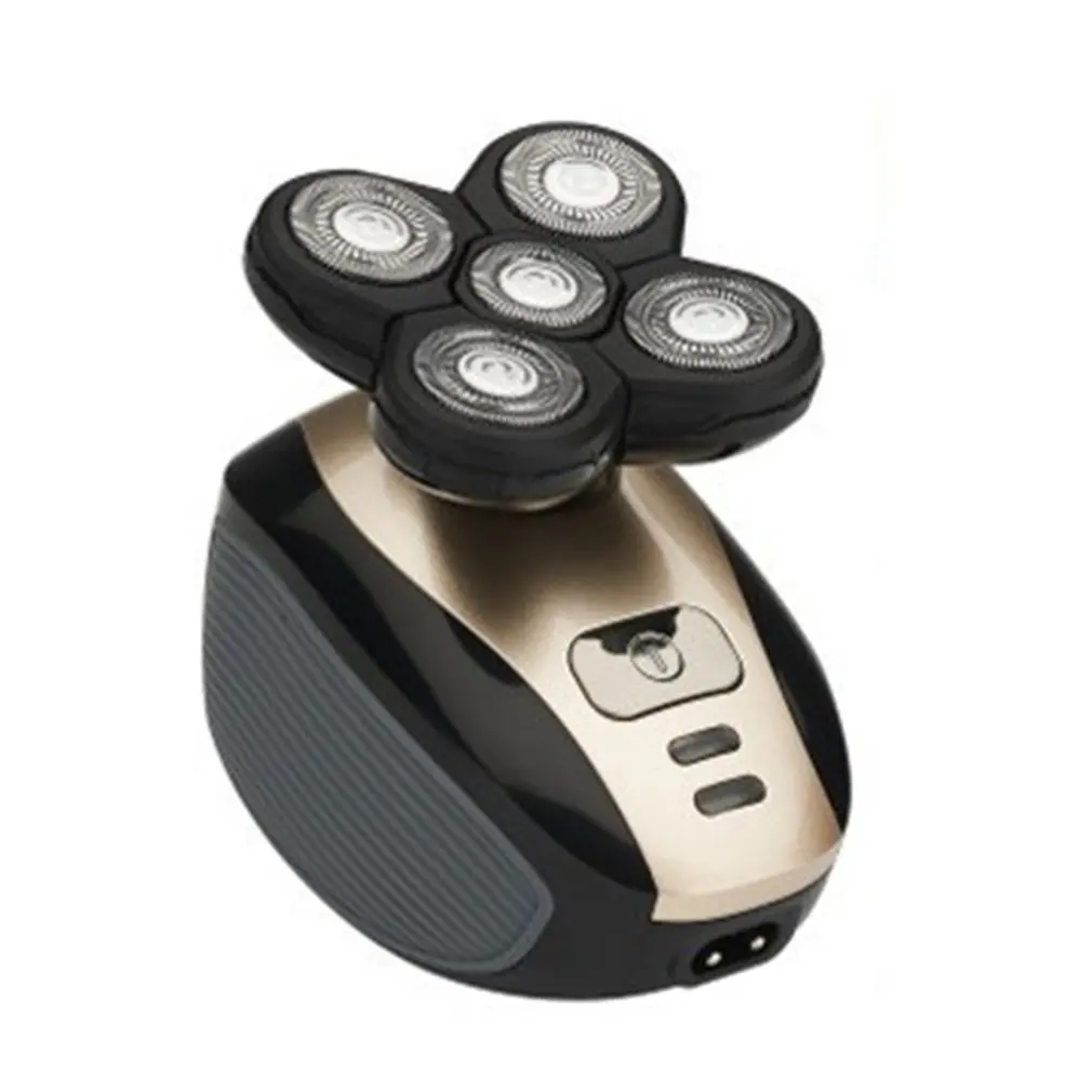 

Rechargeable 5 In 1 Multifunctional Waterproof Men Electric Shaver Razor Portable Quick Charge Hair Trimmer Removal Device