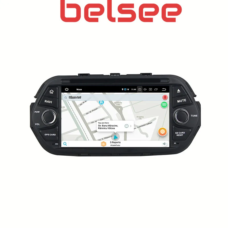 Belsee Android 9,0 4 ГБ Автомобильный gps Радио Мультимедийный dvd-плеер для Fiat Tipo Egea Навигация стерео головное устройство