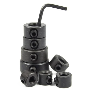 

Ring Locator Riveting Drill Adapter Bit Locator Blackening Carbon Steel Practical Portable Durable Woodworking Tool Accessories