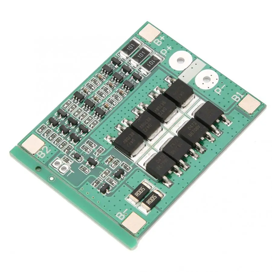 Тестер емкости батареи 3S 12V 25A литиевая батарея Защитная плата PCB BMS с цепь балансировки испытательное оборудование
