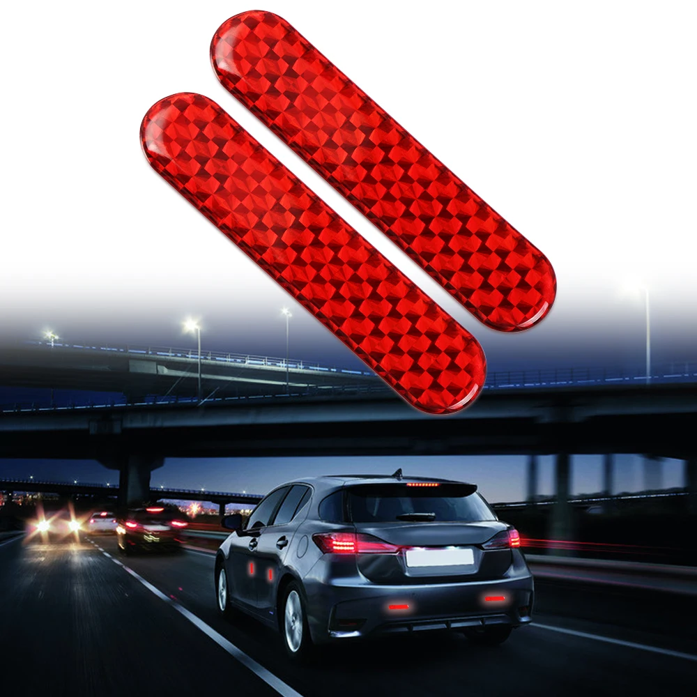 Car Reflective Warning Tape Sticker For Toyota Camry Avensis Aygo Belta Blade Brevis Caldina Cami | Автомобили и мотоциклы