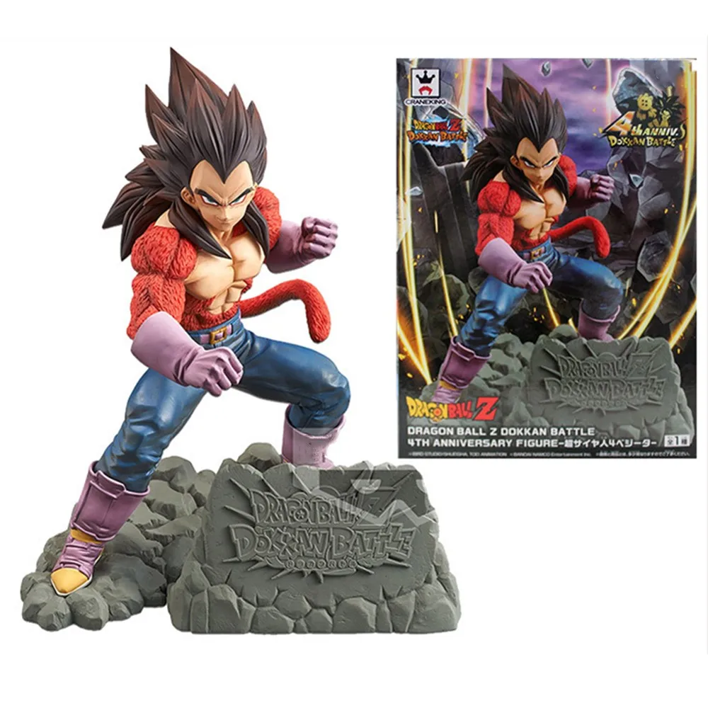 Аниме Dragon Ball Z Вегета Супер Saiyan 4 фигурки экшн GT ПВХ модель игрушки для детей Figma Коллекционная кукла Вегета фигурка