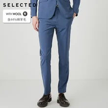 Выбранные Для мужчин Slim Fit шерстяные брюки T | 41926B503