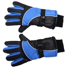 Lithium Battery Charging Electric Heating Gloves Heating Gloves Winter Outdoor Sports Waterproof Gloves US Plug
