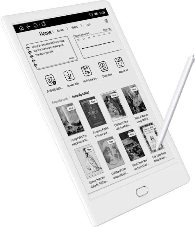 2019 New Arrival Ebook Reader 7.8 inch likebook Muses Android 6. 0 frontlight Octa core 2GB RAM with handwriting feature 2019 New Arrival Ebook Reader 7.8 inch likebook Muses Android 6. 0 frontlight Octa core 2GB RAM with handwriting feature