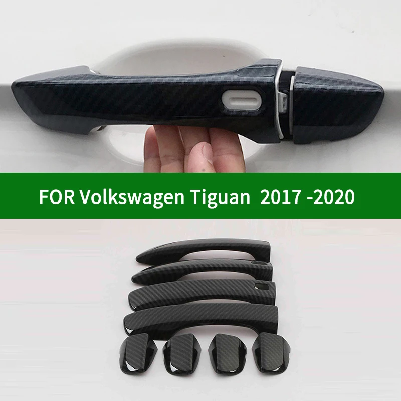 Аксессуары для Volkswagen Tiguan R Line 2017 2020 второго поколения глянцевые чехлы из