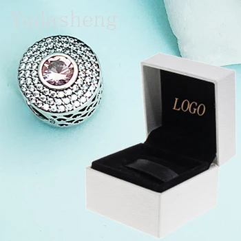 

Flashing Circle Charm Bead（with jewelry box）High Quality 1: 1 Factory Wholesale Diy women's Bracelet