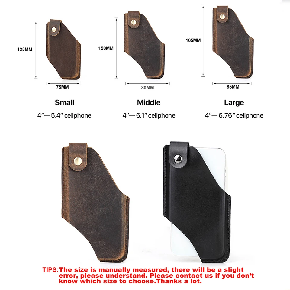 CONTACT'S FAMILY Cow Leather Phone Pouch Case For iPhone 13 12 11 Pro Max X 8 7 XR XS Cover Waist Belt Clip Holster Bags waterproof phone pouch for swimming