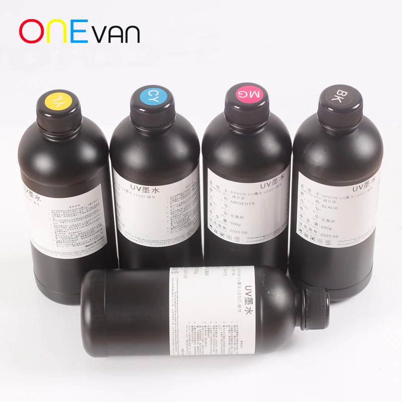 

One bottle of soft ink 500ml, Epson print head UV printer for LED lights, R1390 R1800 L800 L1800 UV printer A3 / A4UV printer