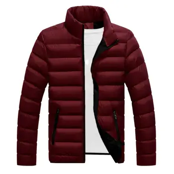

Thick Warm Winter Jacket Men Hooded Casual Outdoor Man Jacket Parka Fashion Windbreaker Jacket Men