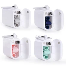 Многоразовая Пищевая силиконовая соломинка для улицы, портативная складная соломинка для питья с ПП, Роскошный чехол для переноски и щетка для чистки