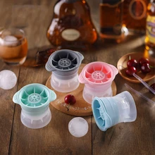 6 см Силиконовый круглый лоток для льда виски хоккейная форма для льда Сфера DIY Форма для приготовления льда инструменты для мороженого вечерние Кухонные гаджеты