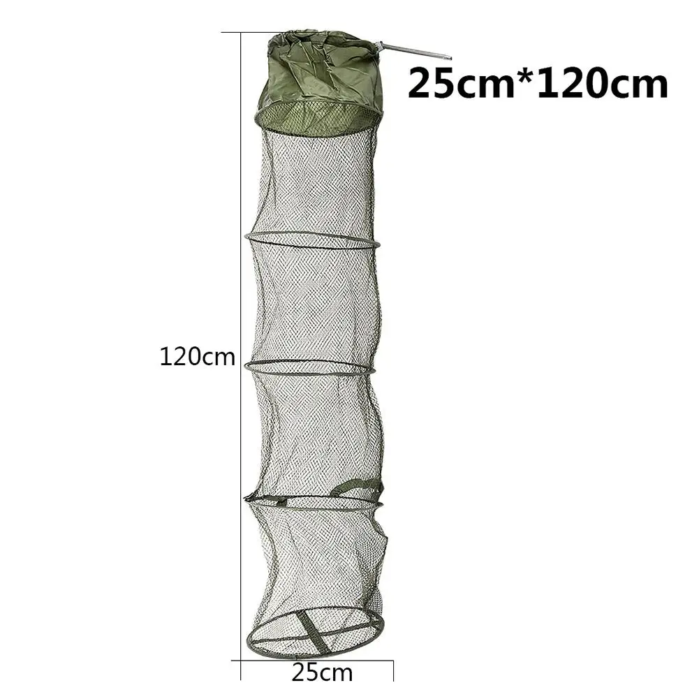 Double Ring Fish Protection Collapsible And 5-layer Design Easy To Carry Rust And Corrosion Resistant High Quality