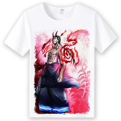 Новая футболка Enn no Shouboutai Shinra Kusakabe Косплей Костюм огненная сила аниме Мужская футболка женская одежда футболки