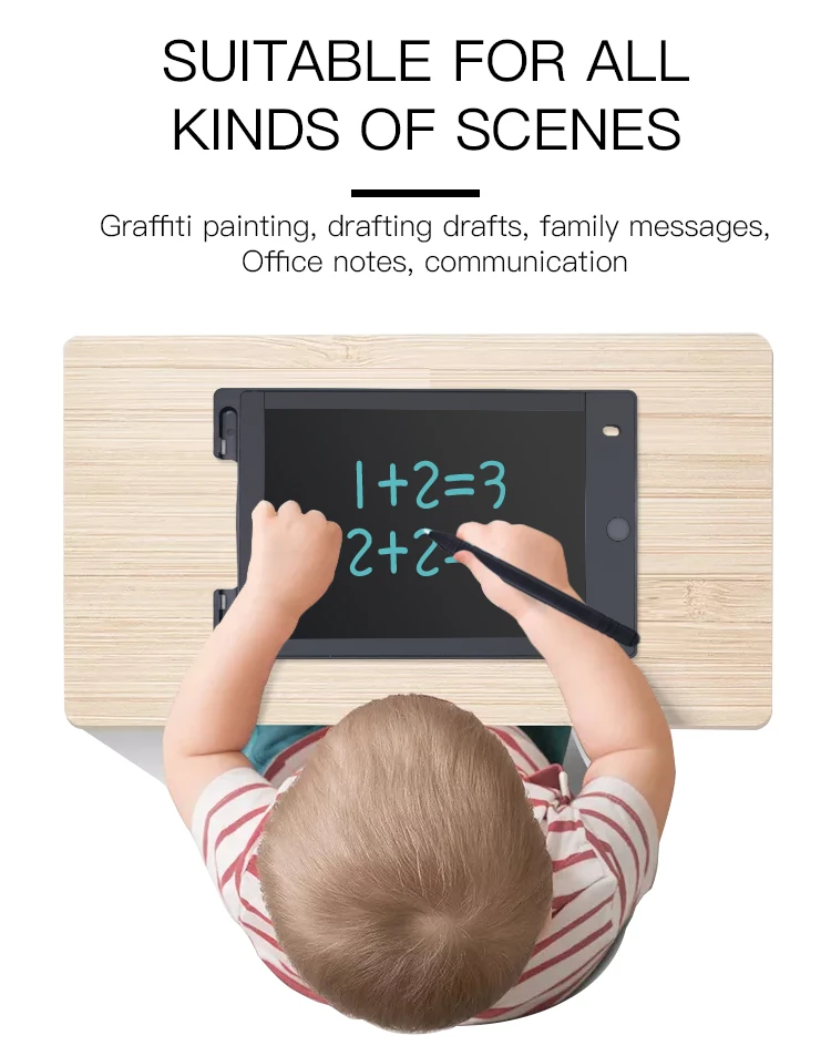 8,5 дюймовый ультратонкий ЖК-планшет для письма, цифровой планшет для рисования, детская письменная доска, графический планшет, сенсорная панель, блокноты для рукописного ввода
