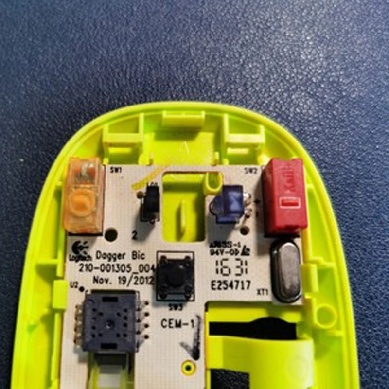 TTC Dustproof Gold Mouse Micro Switch 2Pc Micro Button Gold Contactor 60 Million 1XCB mouse micro switch