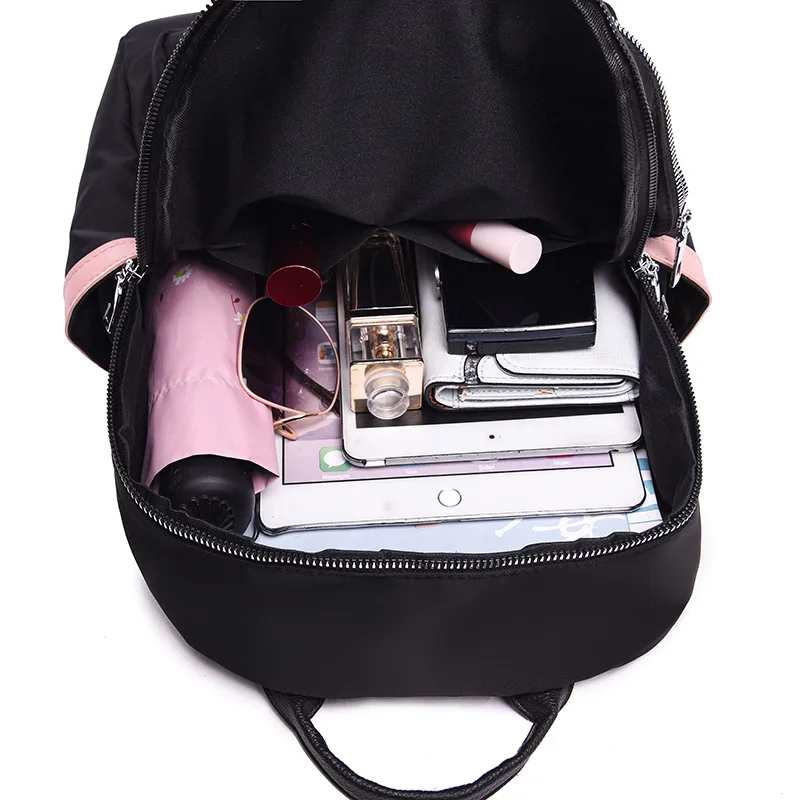 

Baigou Bag New Style Large-Volume Oxford Backpack Bag Women's New Style Schoolbag Going to Work Shopping Travel