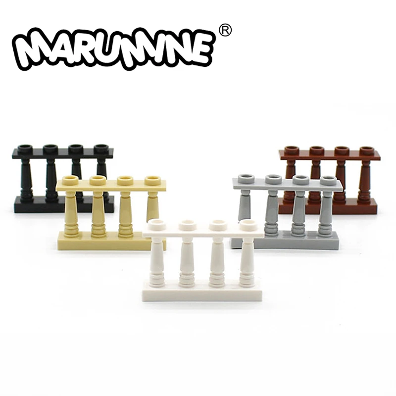 Аксессуары Moc для блоков шпиндель 1x4x2 с 4 шпильками 15332 30 шт. креативные кирпичи уличным обзором совместимые