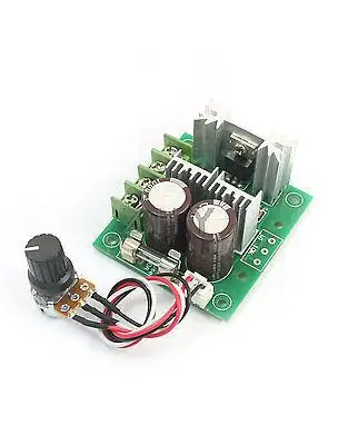 CCMHCW DC12-40V 400 Вт 10А Регулируемый ШИМ контроллер скорости двигателя постоянного тока