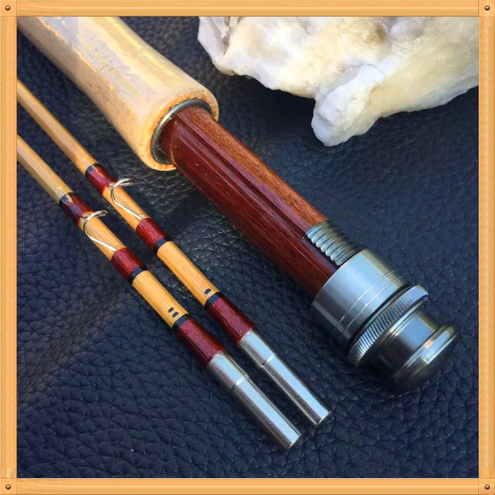 

ZHUSRODS Traditional split bamboo fly rod 6'9" 4wt