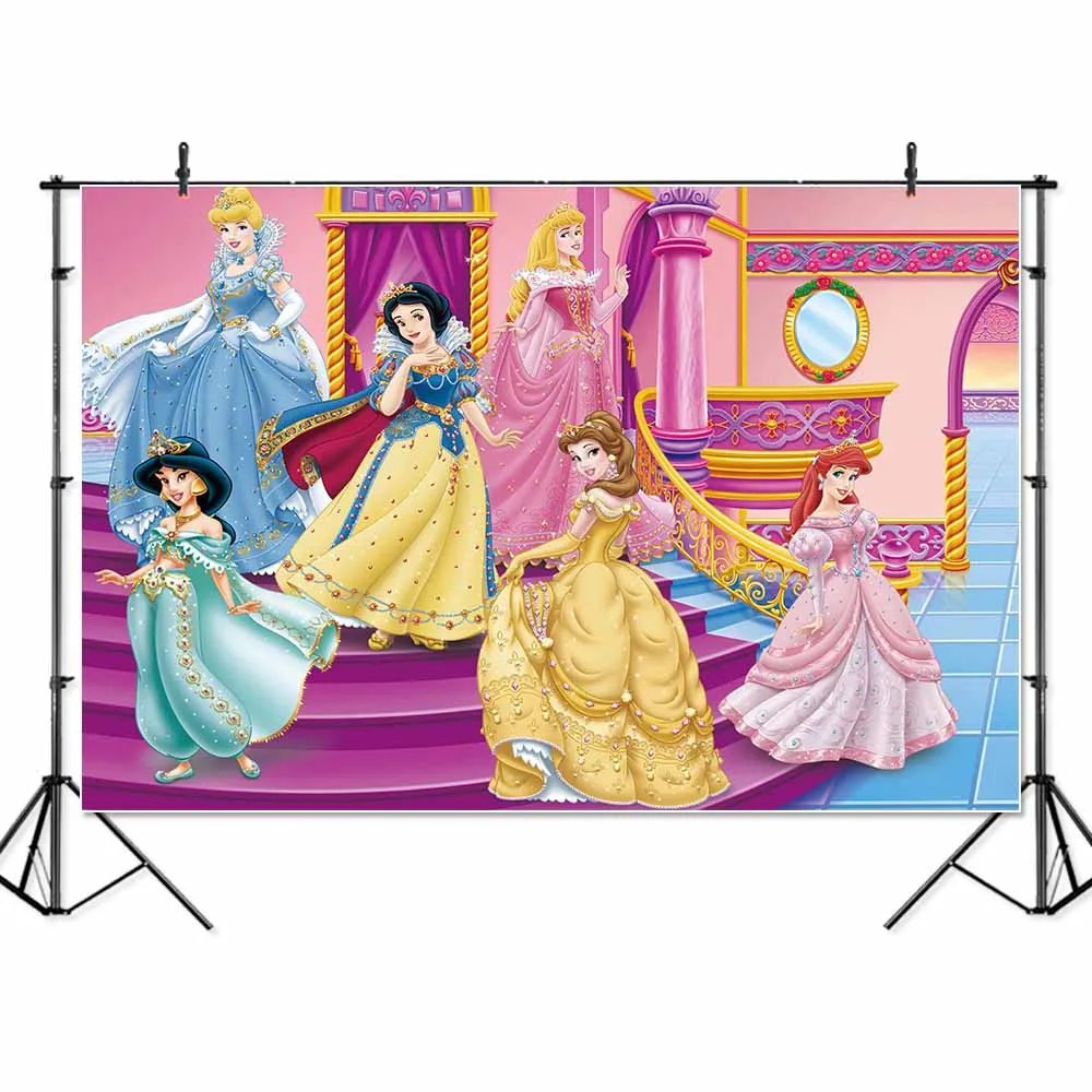 Seekpro Princess Snow White Belle Children Kids Banner Photo