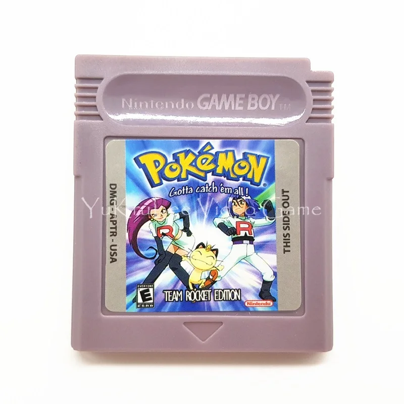 Cock Team Rocket видеоигры картридж Консоли Карты для nintendo GBC GBA серии консолей английская версия