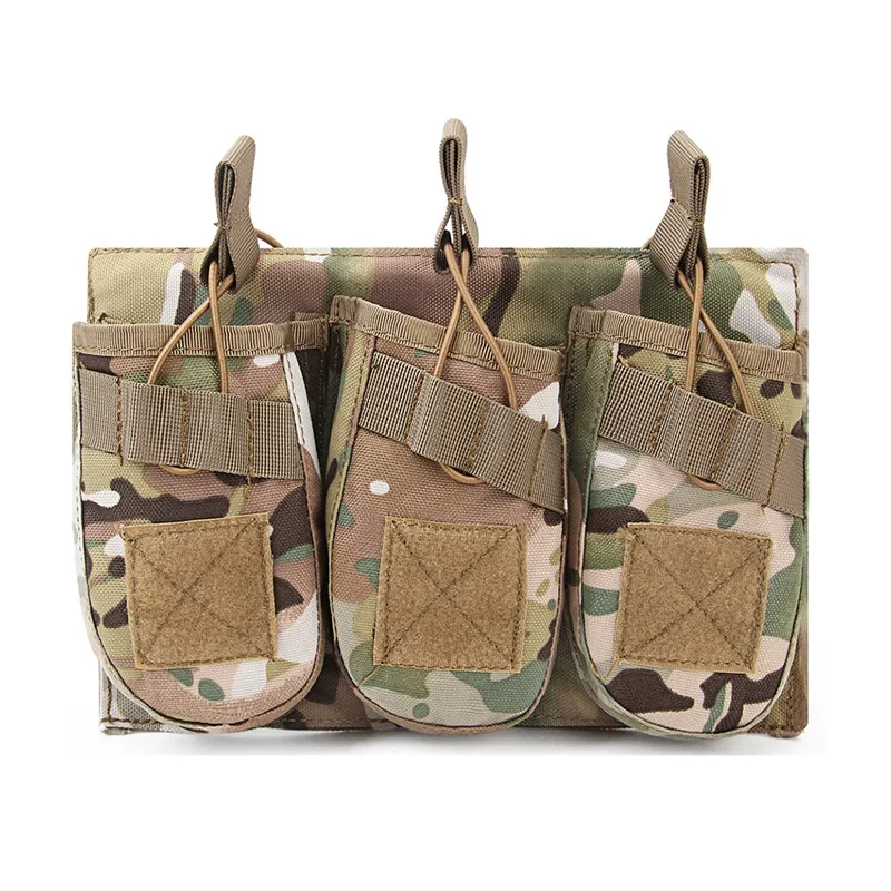 Тактический MOLLE тройной поясная сумка «милитари» Fanny Pack на открытом воздухе Регулируемый чехлы Чехол для телефона с карманом для Охотничьи сумки