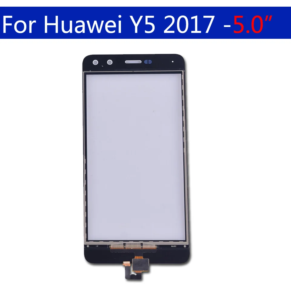 5," для Huawei Y5 Сенсорный экран дигитайзер передней Стекло Панель для MYA-L03 MYA-L23 MYA-L02 MYA-L22 сенсорный ЖК-экран Стекло объектив