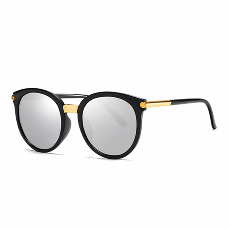 Новые солнцезащитные очки Женские винтажные солнцезащитные очки для женщин Ретро дамские цветные зеркальные очки для вождения UV400