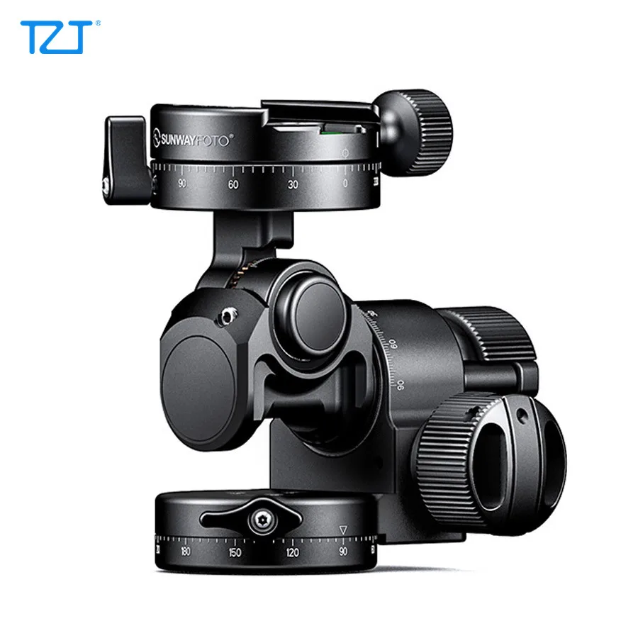 TZT GH PRO II головка штатива панорамная с быстроразъемной пластиной нагрузки 4 кг для